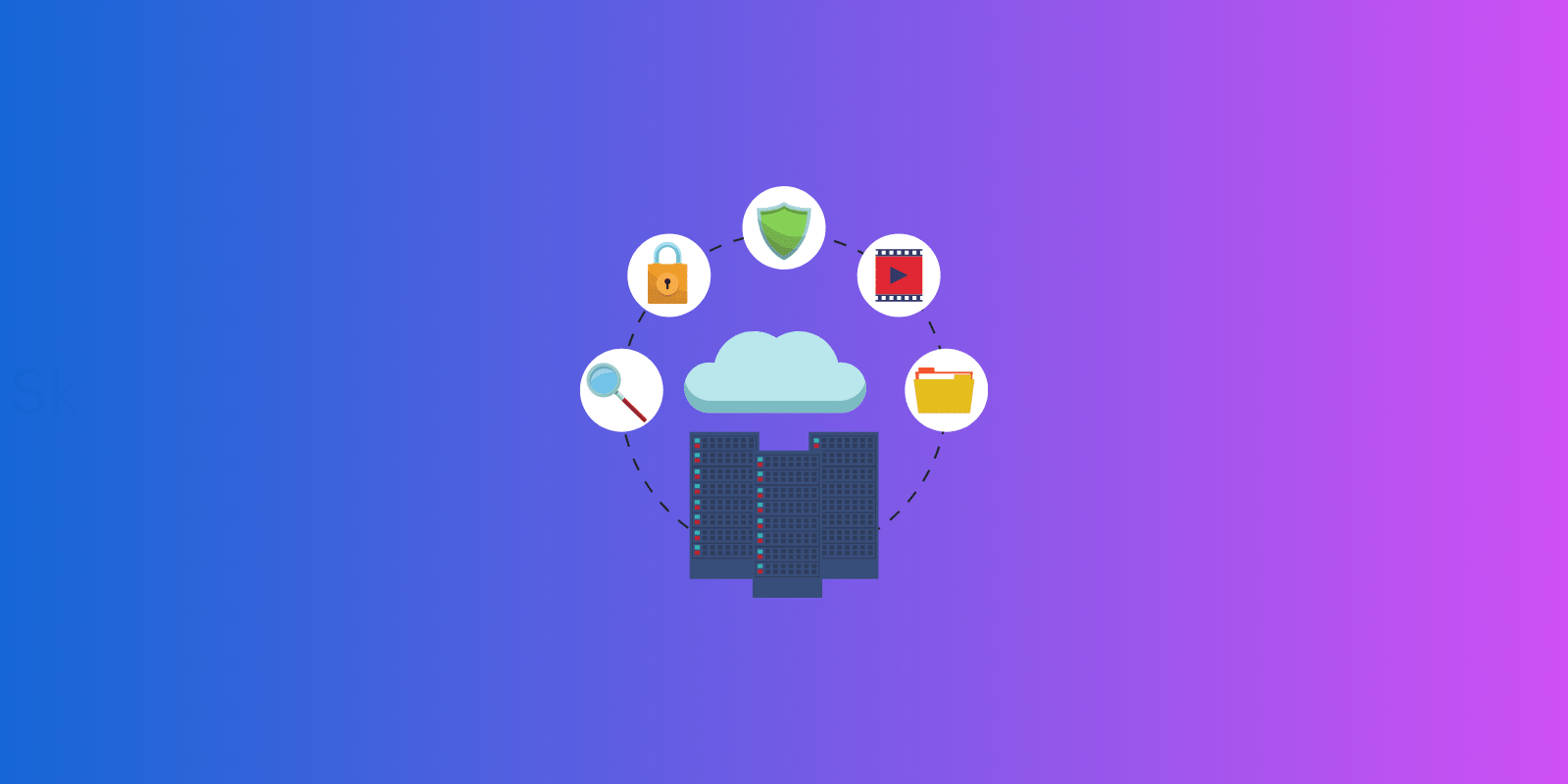 Basics of Web Hosting - renting a space on a web server where your website's files and data are stored