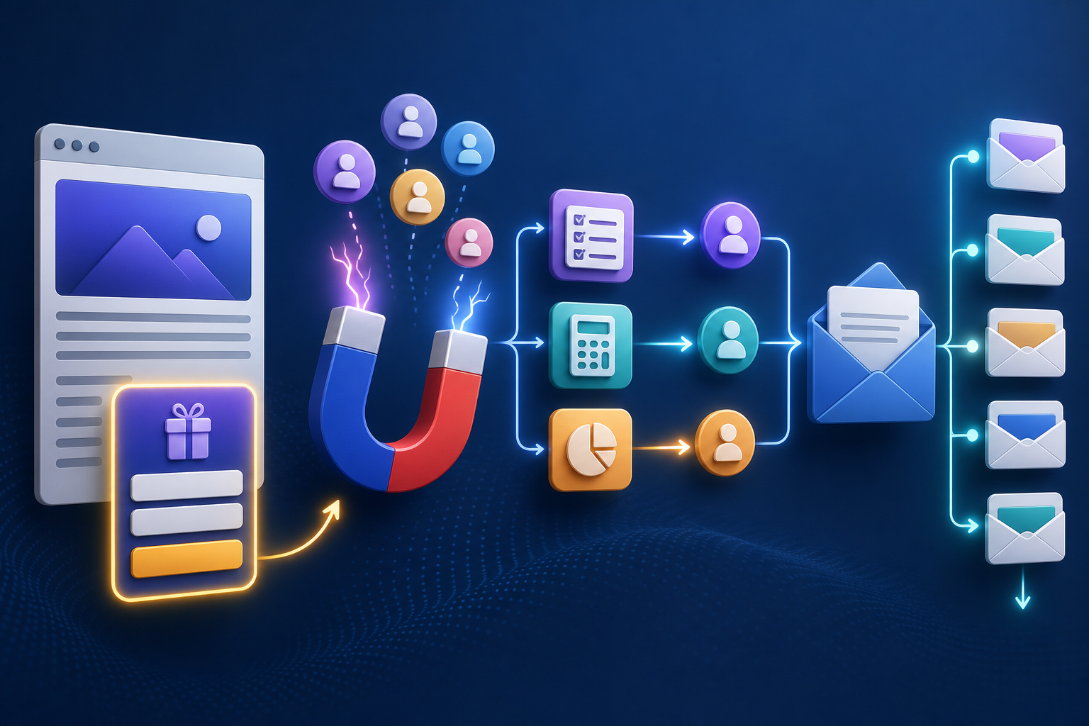 How to Grow Your Email List with AI Lead Magnets in 2026 - A Simple Framework You Can Start Today - AI generated illustration