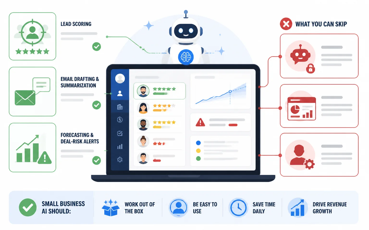 The AI Features That Actually Matter in a CRM - illustration from Best CRM Software for Small Business in 2026: My Honest Pic