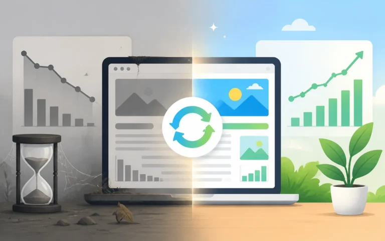 Content Decay: How I Find and Refresh Old Blog Posts to Recover Lost Rankings