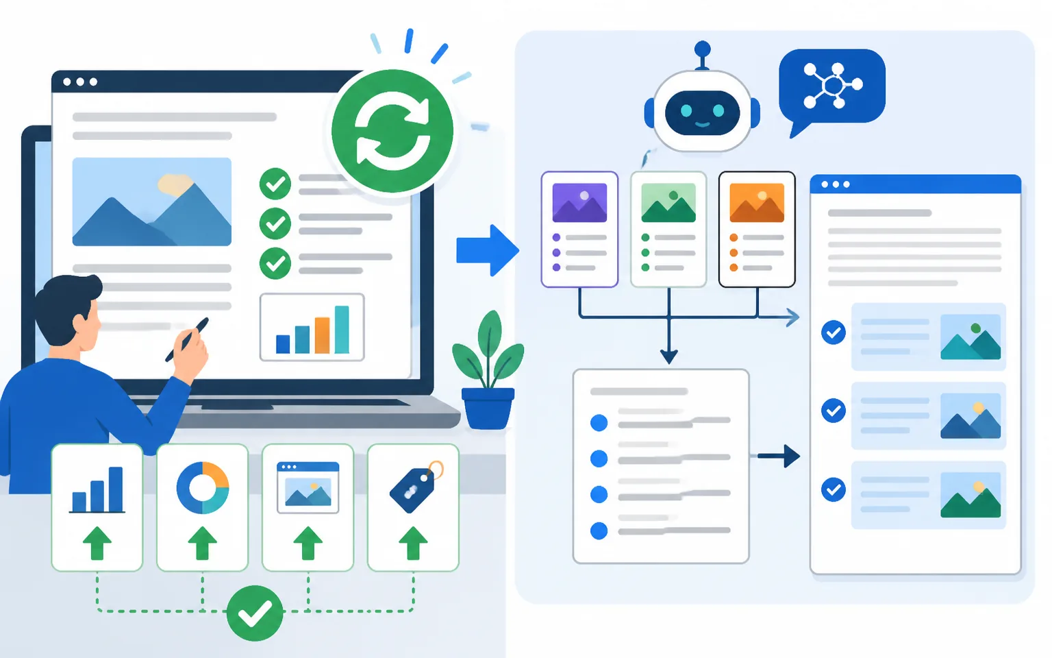 My Refresh Playbook: What Actually Moves Rankings - illustration from Content Decay: How I Find and Refresh Old Blog Posts to