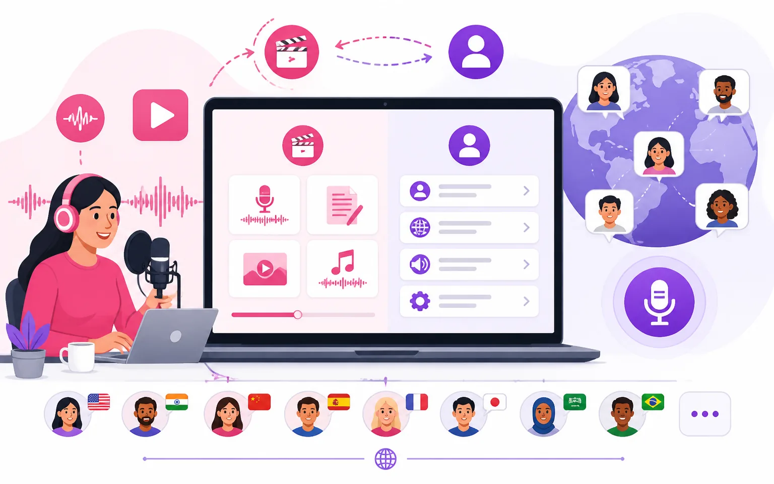 Getting Started with Fliki AI - illustration from Fliki AI: The Ultimate Guide to Elite Voiceover Generation