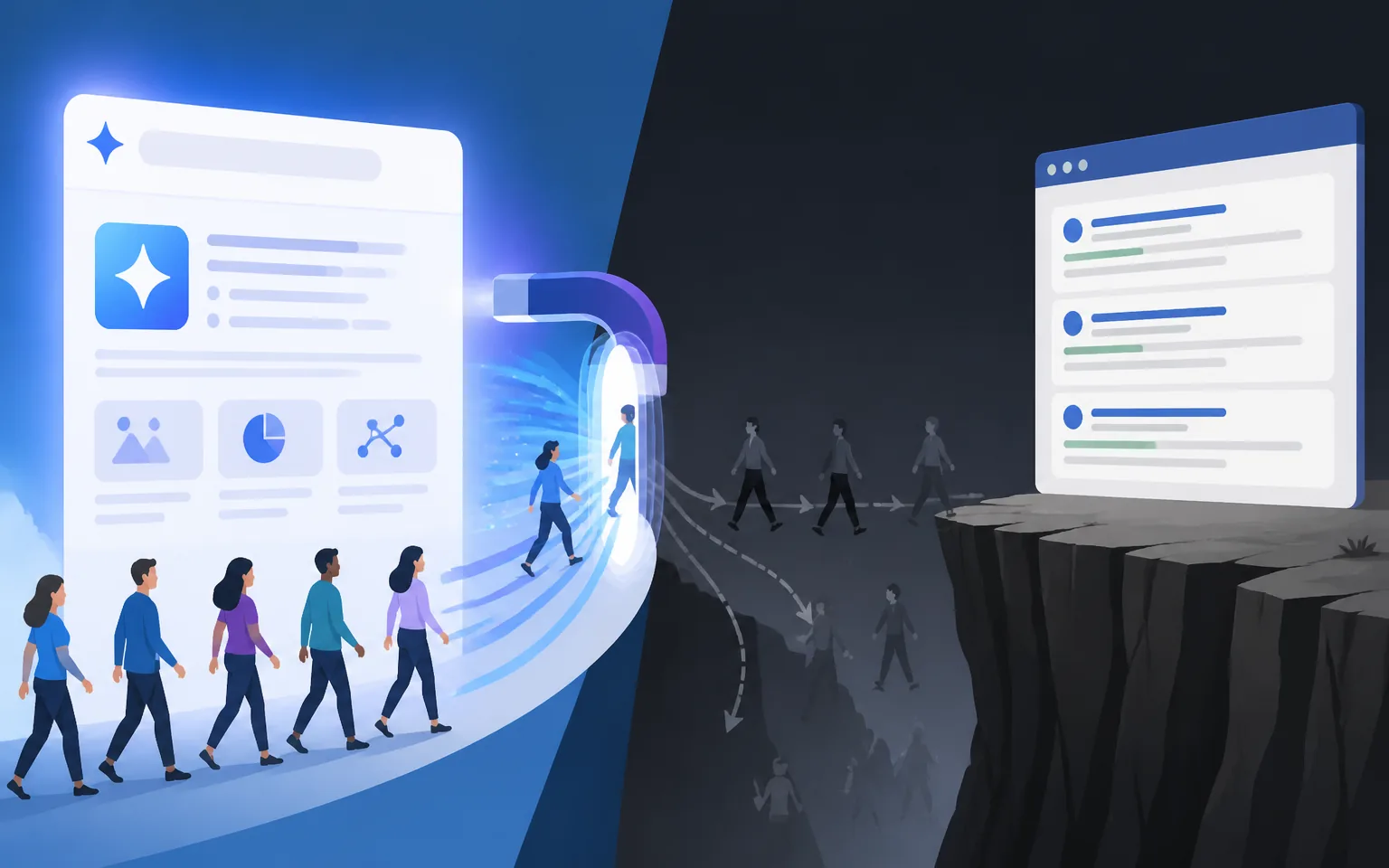 Why the Stakes Are Higher Than They Have Ever Been - illustration from Programmatic SEO With AI: Scale Content Safely