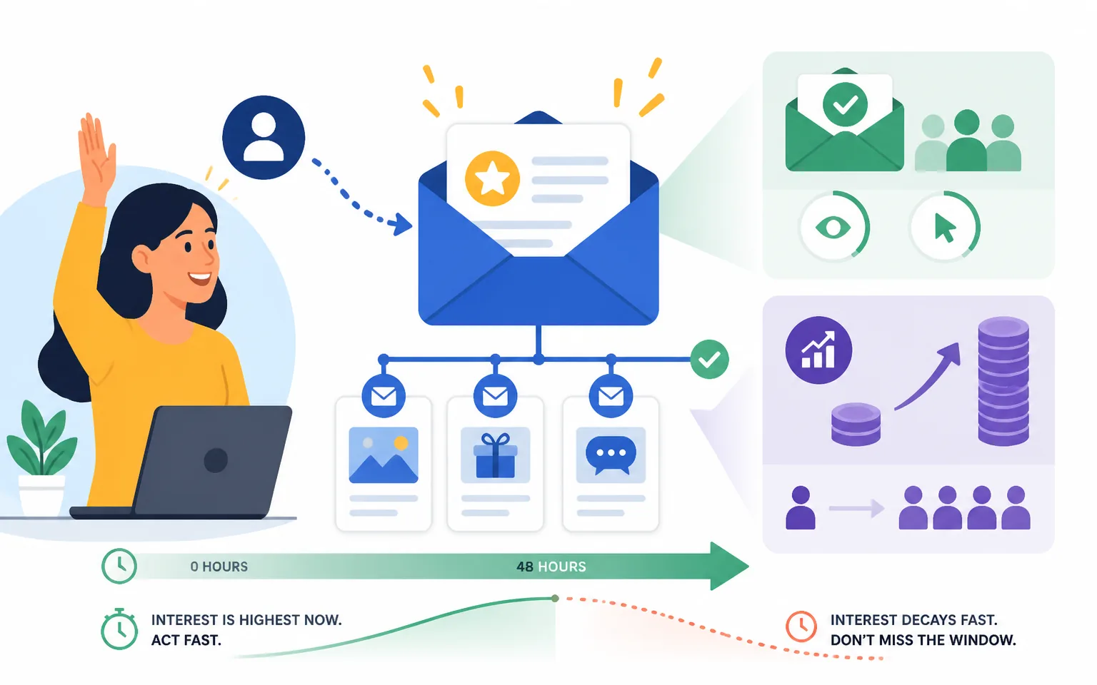 Why the Welcome Sequence Is Your Highest-Leverage Email Asset - illustration from Welcome Email Sequence: The Complete Guide